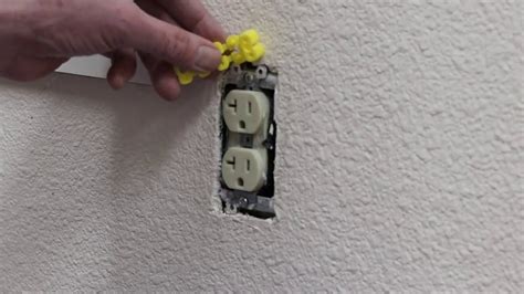 electrical box sagging outlet